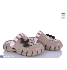 Кроки дитячі на літо (6 пар р.30-35) бежевий  "INPIRE"