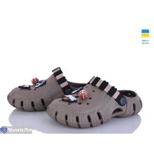 Кроки дитячі на літо (6 пар р.30-35) коричневий  "INPIRE"