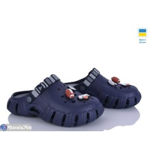 Кроки дитячі на літо (6 пар р.36-41) синій  "INPIRE"