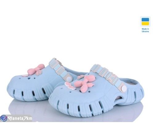 Кроки жіночі на літо (6 пар р.36-41) блакитний  "INPIRE"