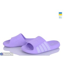 Шлепки жіночі на літо (8 пар р.36-41) фіолетовий  "INPIRE"