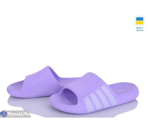 Шлепки жіночі на літо (8 пар р.36-41) фіолетовий  "INPIRE"