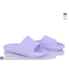 Шлепки жіночі на літо (6 пар р.36-41) фіолетовий  "INPIRE"