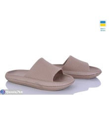 Шлепки жіночі на літо (6 пар р.36-41) бежевий  "INPIRE"