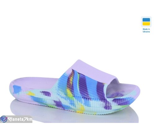 Шлепки жіночі на літо (6 пар р.36-41) фіолетовий  "INPIRE"