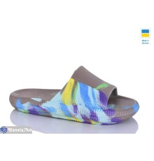 Шлепки жіночі на літо (6 пар р.36-41) коричневий  "INPIRE"