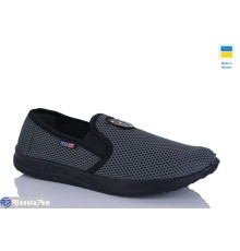 Сліпони чоловічі на літо (10 пар р.41-45) сірий  "INPIRE"
