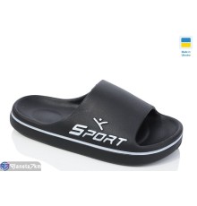 Шлепки на літо (8 пар р.36-41) чорний  "LOTTOS"