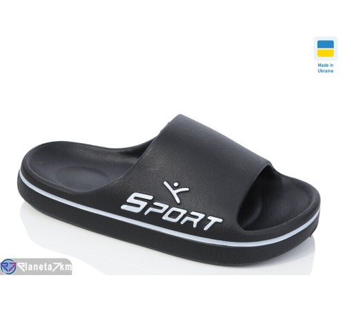 Шлепки на літо (8 пар р.36-41) чорний  "LOTTOS"