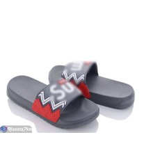 Шлепки дитячі на літо (8 пар р.36-41) сірий  "Kalabok"