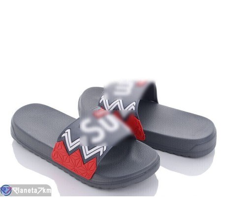 Шлепки дитячі на літо (8 пар р.36-41) сірий  "Kalabok"