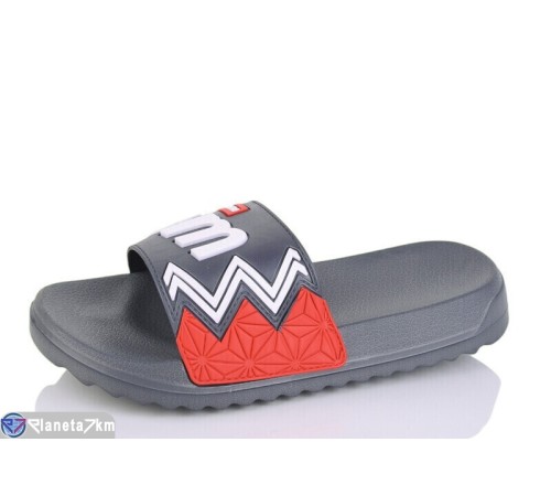 Шлепки дитячі на літо (8 пар р.36-41) сірий  "Kalabok"