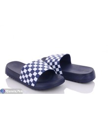 Шлепки жіночі на літо (8 пар р.36-41) синій  "Kalabok"