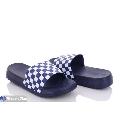 Шлепки жіночі на літо (8 пар р.36-41) синій  "Kalabok"