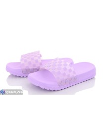 Шлепки жіночі на літо (8 пар р.36-41) фіолетовий  "Kalabok"