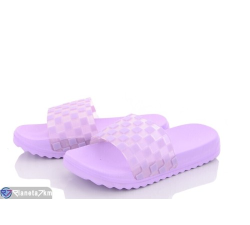 Шлепки жіночі на літо (8 пар р.36-41) фіолетовий  "Kalabok"