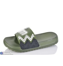 Шлепки дитячі на літо (8 пар р.36-41) хакі  "Kalabok"