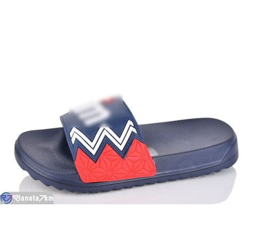 Шлепки дитячі на літо (8 пар р.36-41) синій  "Kalabok"