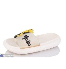 Шлепки дитячі на літо (12 пар р.30-35) бежевий  "Kalabok"