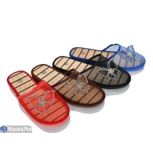 Шлепки жіночі на літо (12 пар р.36-41) мікс  "Lexi"