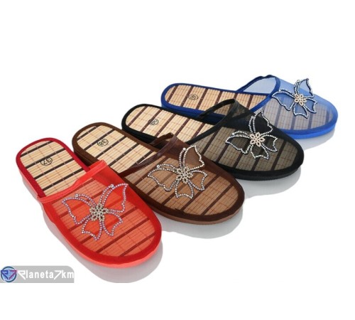 Шлепки жіночі на літо (12 пар р.36-41) мікс  "Lexi"