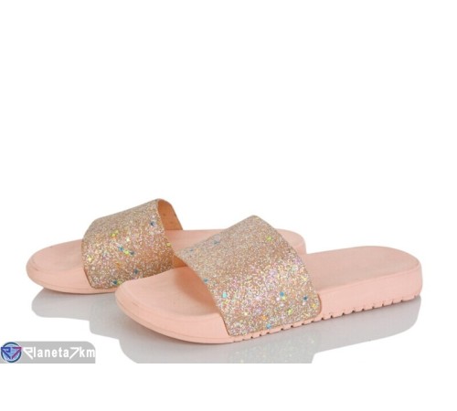 Шлепки жіночі на літо (12 пар р.36-41) рожевий  "LAIFA"