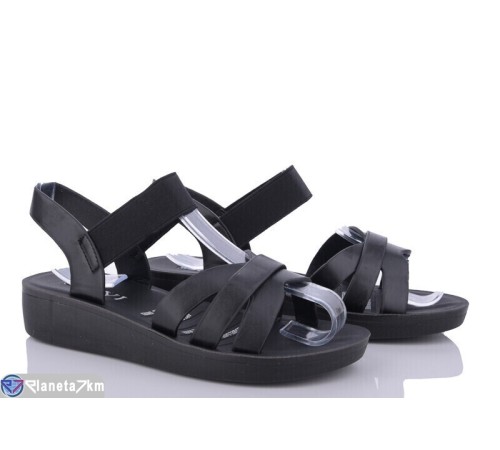 Босоніжки жіночі на літо (8 пар р.36-41) чорний  "Normashoes"