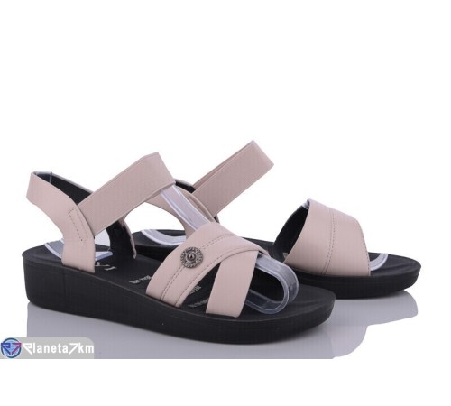 Босоніжки жіночі на літо (8 пар р.36-41) бежевий  "Normashoes"