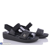 Босоніжки жіночі на літо (8 пар р.36-41) чорний  "Normashoes"