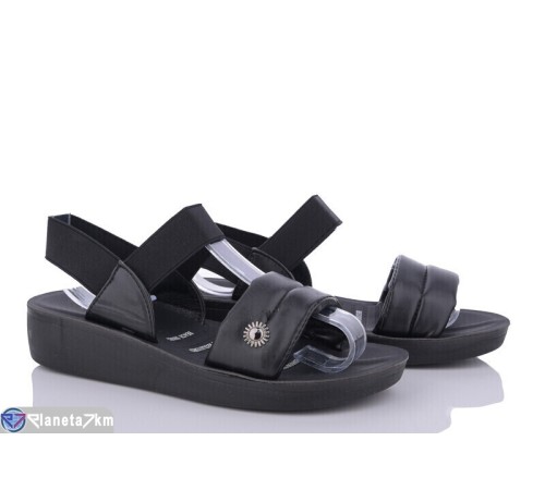 Босоніжки жіночі на літо (8 пар р.36-41) чорний  "Normashoes"