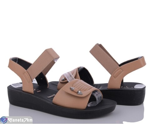 Босоніжки жіночі на літо (8 пар р.36-41) коричневий  "Normashoes"