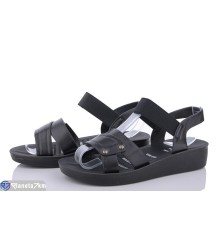 Босоніжки жіночі на літо (8 пар р.36-41) чорний  "Normashoes"