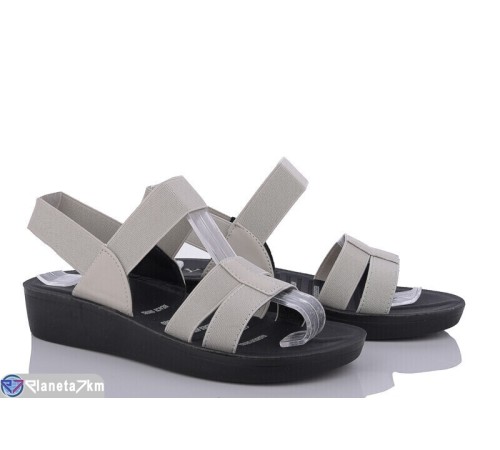 Босоніжки жіночі на літо (8 пар р.36-41) сірий  "Normashoes"