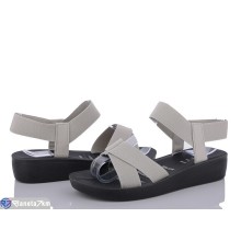 Босоніжки жіночі на літо (8 пар р.36-41) сірий  "Normashoes"