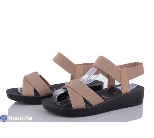 Босоніжки жіночі на літо (8 пар р.36-41) коричневий  "Normashoes"