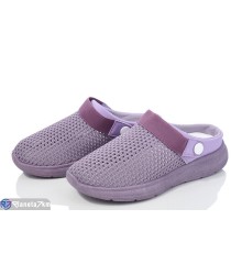 Жіночі сабо на літо (8 пар р.37-41) фіолетовий  "Normashoes"