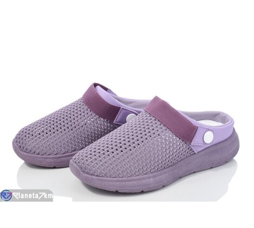 Жіночі сабо на літо (8 пар р.37-41) фіолетовий  "Normashoes"