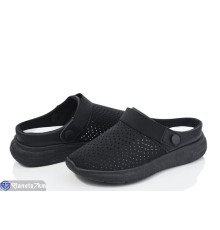 Жіночі сабо на літо (8 пар р.37-41) чорний  "Normashoes"