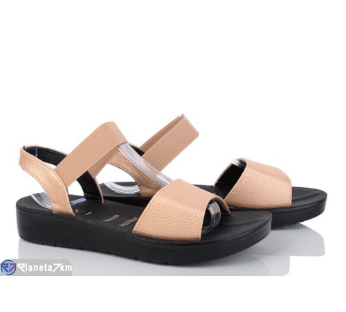 Босоніжки жіночі на літо (8 пар р.36-41) золотий  "Normashoes"