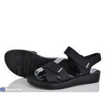 Босоніжки жіночі на літо (8 пар р.36-41) чорний  "Normashoes"