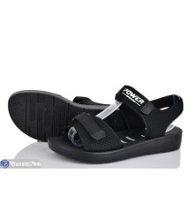 Босоніжки жіночі на літо (8 пар р.36-41) чорний  "Normashoes"