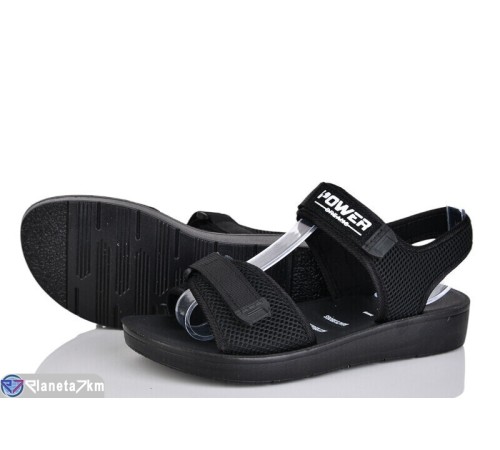 Босоніжки жіночі на літо (8 пар р.36-41) чорний  "Normashoes"