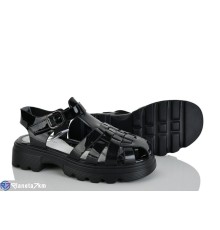 Дитячі босоніжки на літо (8 пар р.32-37) чорний  "Laifakids"