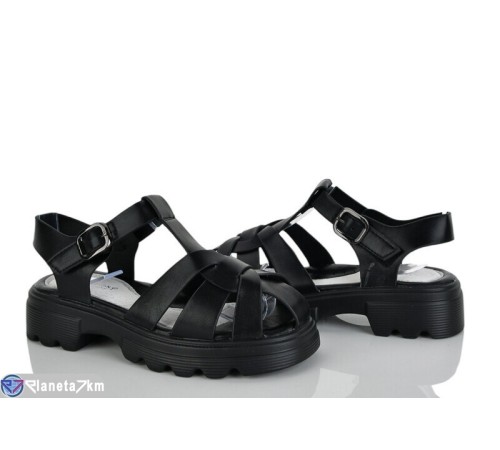 Дитячі босоніжки на літо (8 пар р.32-37) чорний  "Laifakids"