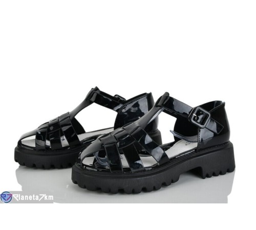 Дитячі босоніжки на літо (8 пар р.32-37) чорний  "Laifakids"