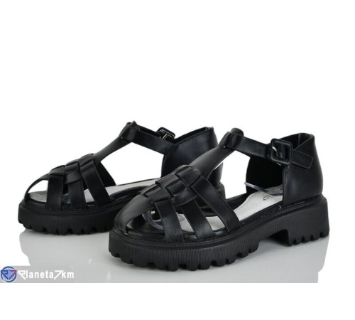 Дитячі босоніжки на літо (8 пар р.32-37) чорний  "Laifakids"