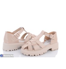 Дитячі босоніжки на літо (8 пар р.32-37) бежевий  "Laifakids"