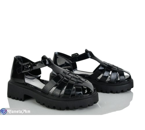 Дитячі босоніжки на літо (8 пар р.32-37) чорний  "Laifakids"