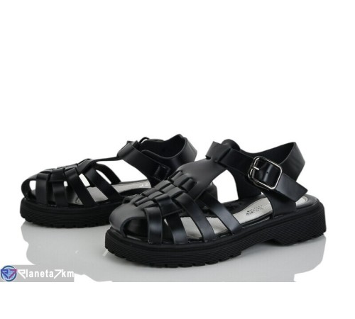 Дитячі босоніжки на літо (8 пар р.27-32) чорний  "Laifakids"