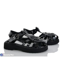 Дитячі босоніжки на літо (8 пар р.27-32) чорний  "Laifakids"